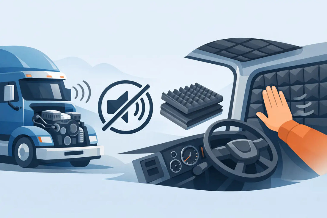 How to Reduce Engine Noise in a Truck Cab