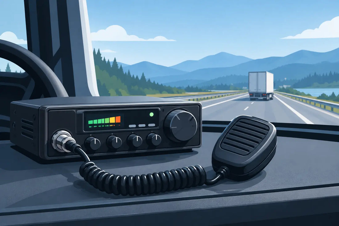 President George FCC CB Radio for Serious Drivers