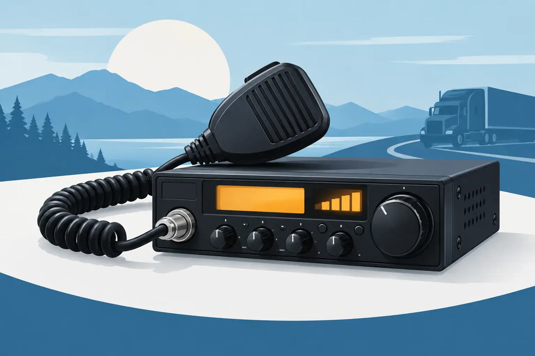 President Johnny III 12/24 Volt 40 Channel CB Radio