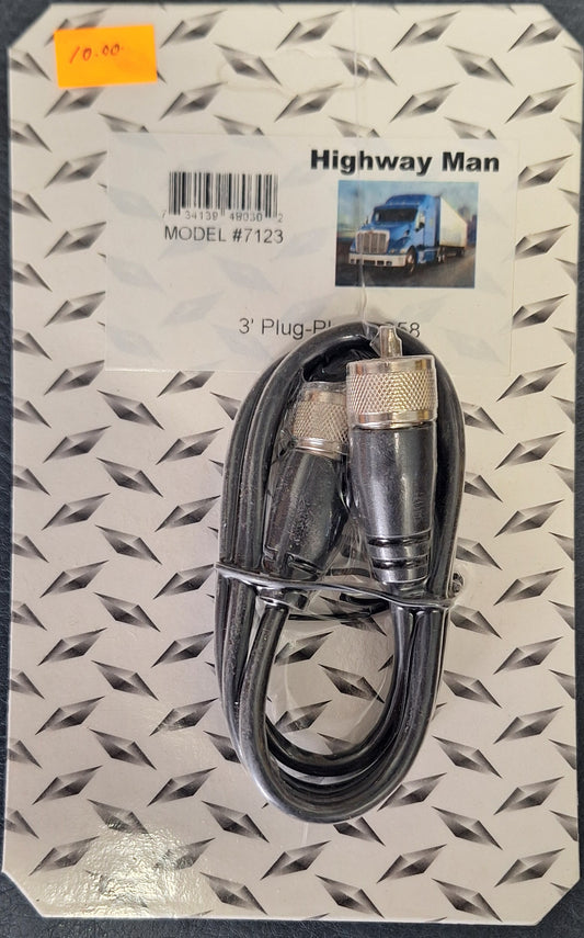Cb antenna coax 6 ft.