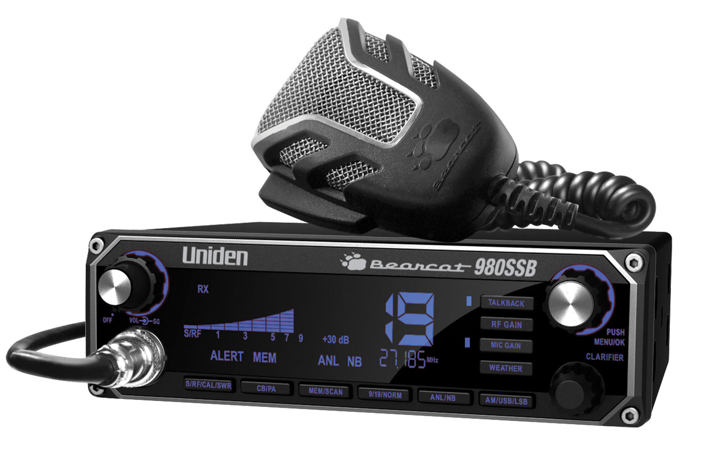 Uniden BEARCAT 980 CB Radio w/ SSB Single Side Band