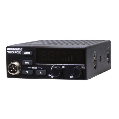 President Ted FCC Compact CB Radio with AM / FM Mode