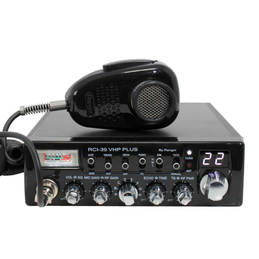 Ranger RCI-39VHP-PLUS 90 Watt PeP High Power 10 Meter Radio with Small Case Size