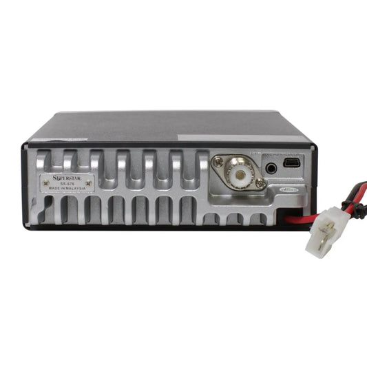 SuperStar SS-676V Slim 80 Watt 10 Meter Radio with AM / FM / PA Modes